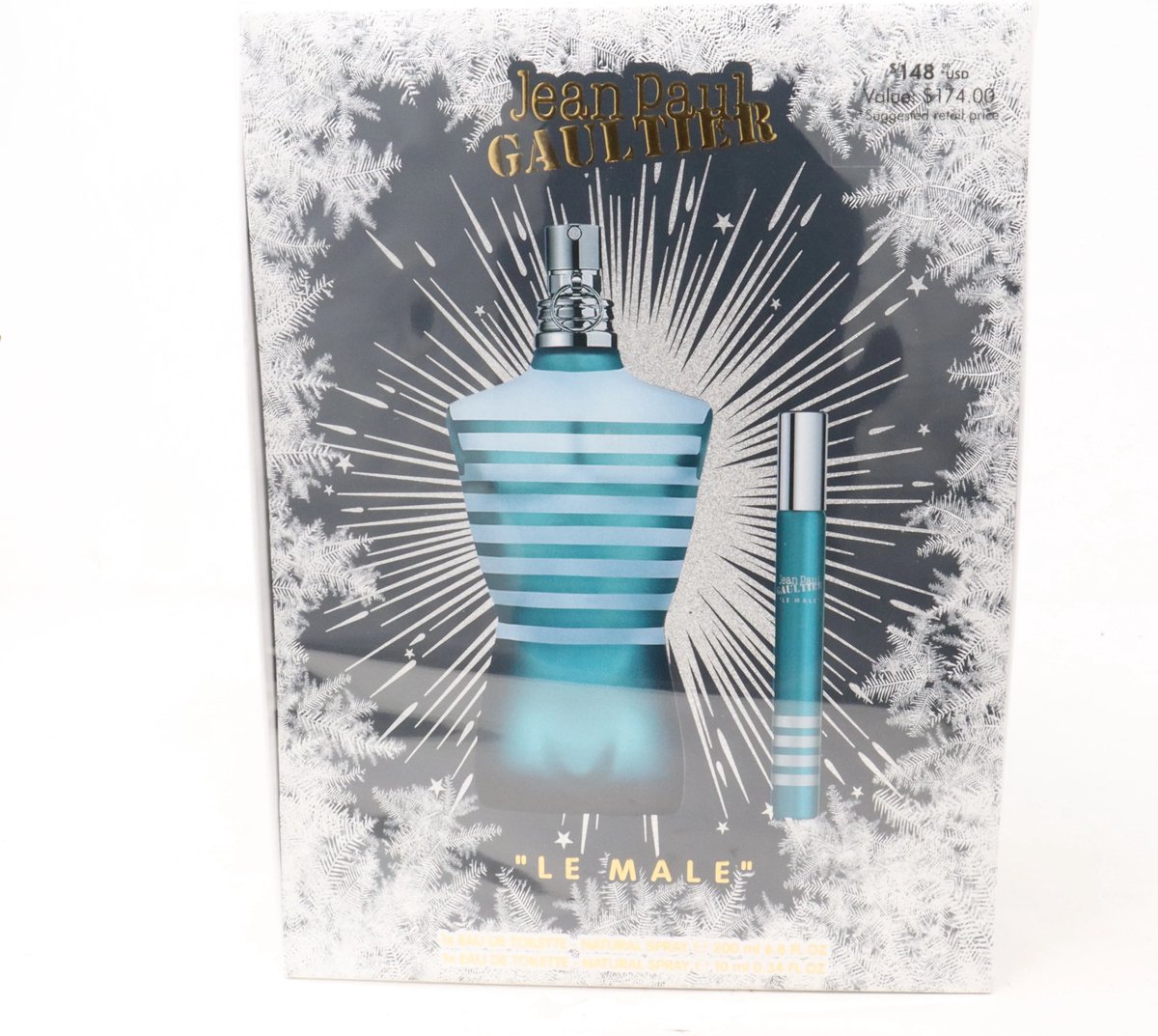 Goedkoopste Jean Paul Gaultier SET Le Male 200 ml 10ml spray EDT