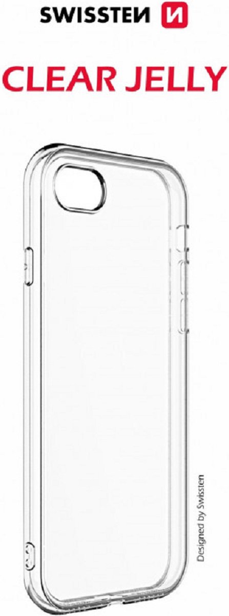 Swissten iPhone 15 transparant Jelly-hoesje-Back Cover