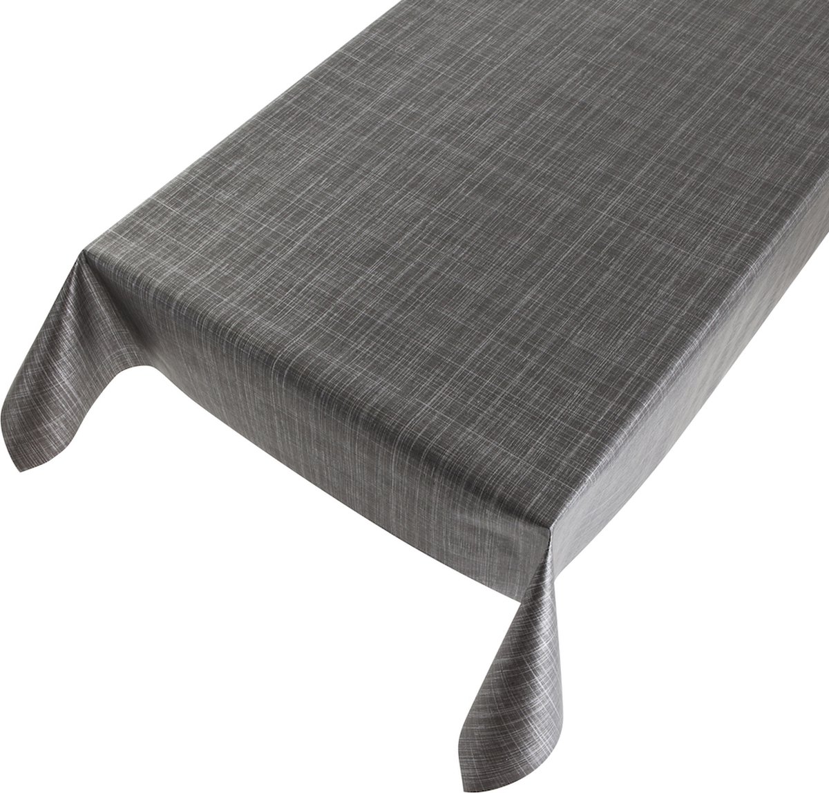 2LIF Tweed Antraciet Tafelzeil - 140 x 100 cm