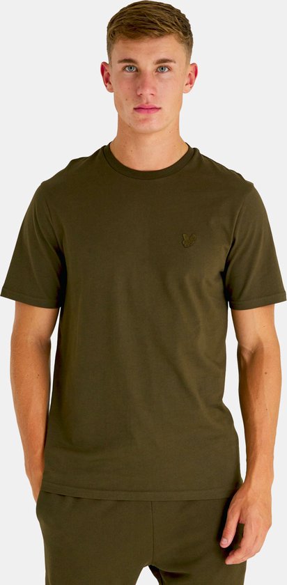 Lyle & Scott Tonal Eagle T-Shirt - Groen - XS