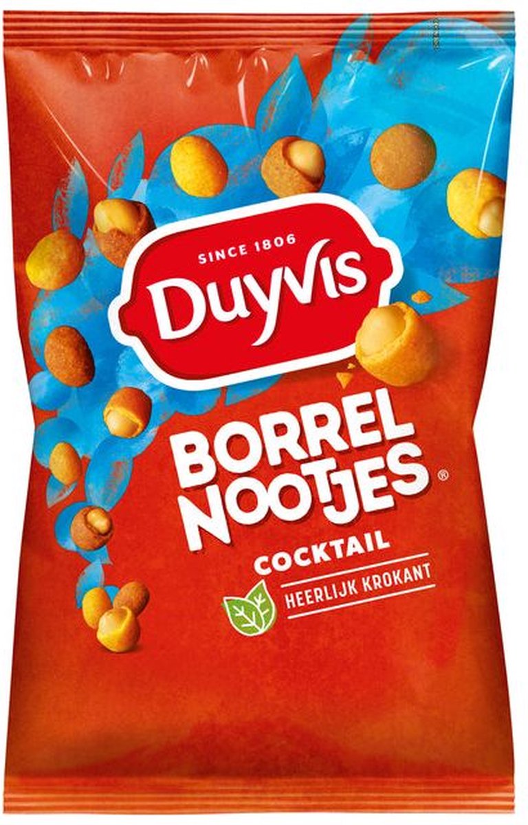 Duyvis - Borrelnootjes - Cocktailsmaak - 1000 gram zak