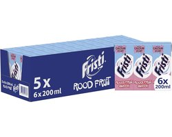 Fristi Drinkyoghurt Rood Fruit Mini - 5 x 6 x 200 ml - Voordeelverpakking