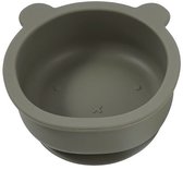 Dutsi - Bear Series - Bol pour bébé en Siliconen avec motif ours - 350 ml - Sage