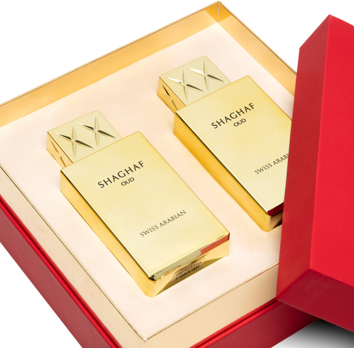 Swiss Arabian Shaghaf Oud - Box a 2 Stuks - eau de parfum spray 75 ml LIMITED EDITION