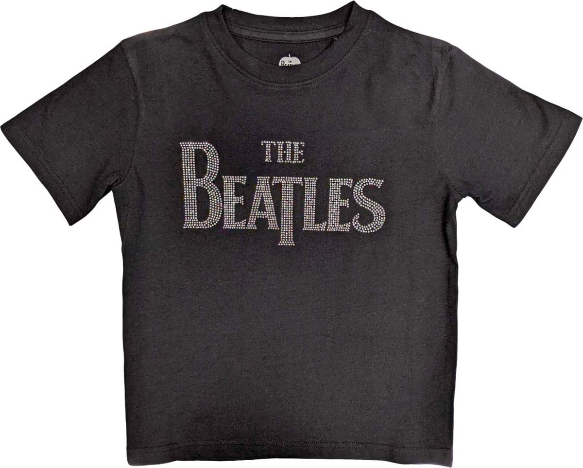 The Beatles - Drop T Kinder T-shirt - Kids tm 4 jaar - Zwart
