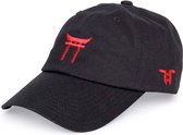 Tokyo Time - Casquette de baseball Temple - Zwart
