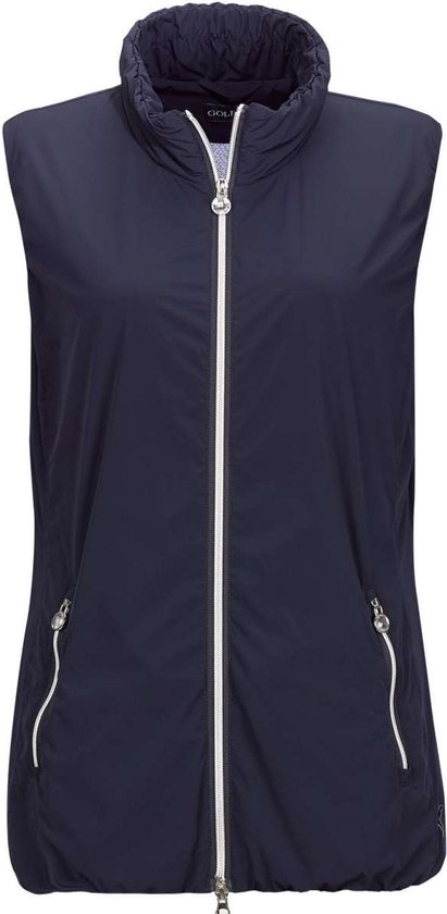Gilet Sans Manches Doublé Golfino – Femme – Taille US 10 (EU 42) – Bordeaux – Neuf