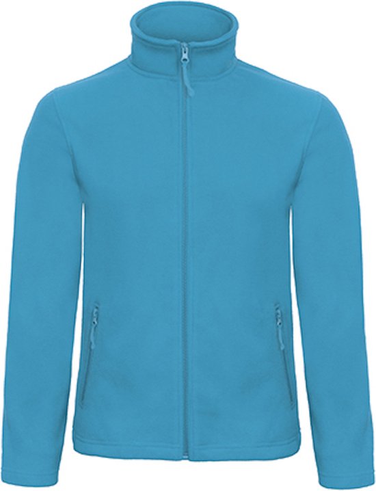 Veste polaire 'ID.501 Micro Fleece Full Zip' Taille XL Bleu clair