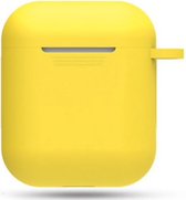 Hidzo hoes voor Apple's Airpods - Siliconen - Geel