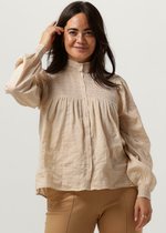 Ruby Tuesday Kaya Coll Smock And Pintuck Blouse Femme - Robes - Beige - Taille 38