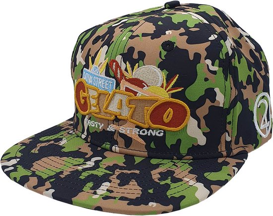 Lauren Rose - Tasty Gelato 420 - Chocalate Camo - One Size - Snapback - Hat