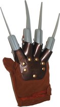 Halloween Freddy Krueger horror handschoen voor volwassenen - Halloween verkleed accessoires