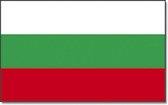 Vlag Bulgarije 90 x 150 cm feestartikelen - Bulgarije landen thema supporter/fan decoratie artikelen
