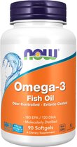 Omega-3 Fish Oil, Cholesterol-free 90softgels