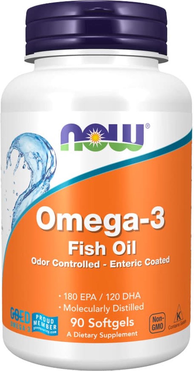 Goedkoopste Omega-3 Fish Oil, Cholesterol-free 90softgels