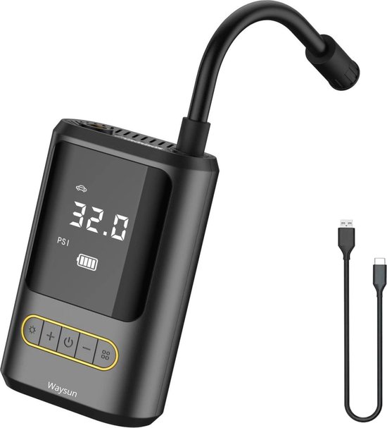 Rotis® Elektrische Fietspomp – Geschikt voor Fiets, Auto, & meer