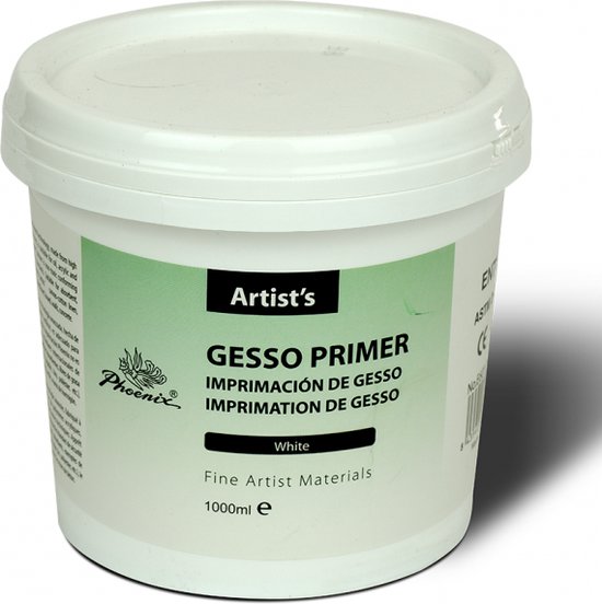Phoenix - Gesso primer - Acryl - Wit - 1000ml