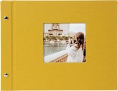 Goldbuch - Schroefalbum Bella Vista - Mosterdgeel