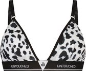 Peau de vache intacte - Bralette - Soutien- BH élégant sans armatures avec i Photo Print - Taille : M - Comfy et durable - Sous- Sous-vêtements pour femme