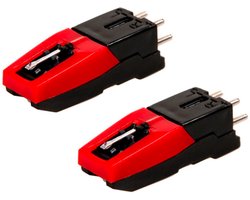 2x Vervangende Naald Voor Platenspeler - Universele Stylus Geschikt voor Crosley, Ion, Jensen, Pyle