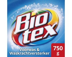 Biotex Voorwas & Waskrachtversterker Waspoeder 750 g