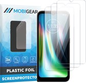 Mobigear - Screenprotector geschikt voor Motorola Defy (2021) | Mobigear Screenprotector Folie - Case Friendly (3-Pack)
