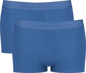 Sloggi Men FREE Evolve Hipster - heren boxershort korte pijp (2-pack) - kobaltblauw - Maat: L