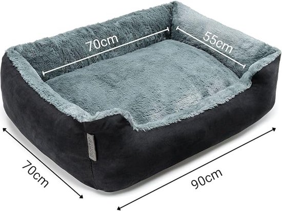 Matras pour Animaux domestiques, couverture pour Niches pour chiens, matelas anti-stress pour Chiens, canapé pour chien, lit pour chien, 90 x 70 cm