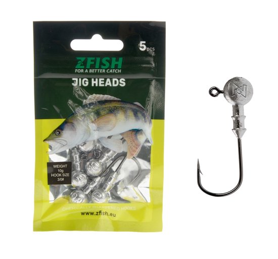 ZFISH Jigheads 10g / #3/0 van Zfish — afbeelding 2