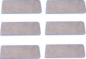Cenocco CC-MOPM6: Set of 6 Washable Microfiber Mop Replacement Pads