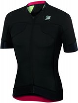 Sportful Fietsshirt korte mouwen Heren Zwart  / SF Passo Jersey-Black-M