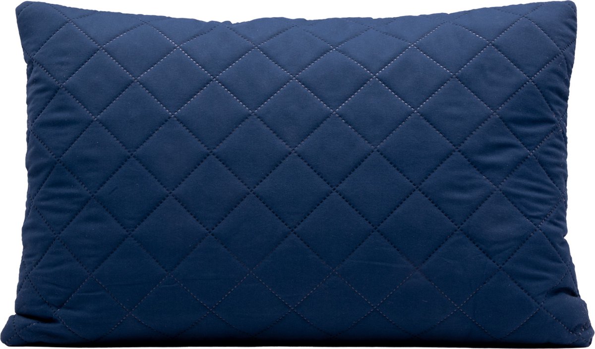 Belmarti® Sierkussen Duo inclusief binnenvulling 40x58cm - Blauw - handgemaakt in eigen atelier - comfort en elegantie in elk interieur - Premium Belmarti® kwaliteit