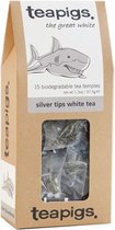 teapigs Silver Tips White Tea - Witte Zilver Tips Thee - XL (box of 6x15 Tea Bags - 90 bags total)