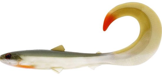 Westin Bullteez Curltail 8cm 3g - Curltail Softbait voor Baars, Snoekbaars en Snoek - Kleur : Dirty Harbor van Westin — afbeelding 2