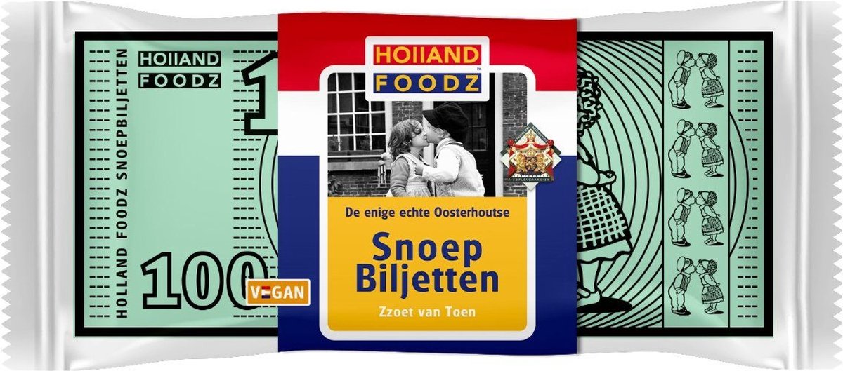Holland Foodz Snoepgeld 20 wikkels x 20 gram