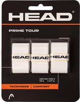 Head Prime Tour - Overgrip White - Padel/Tennis/Badminton/Sqaush