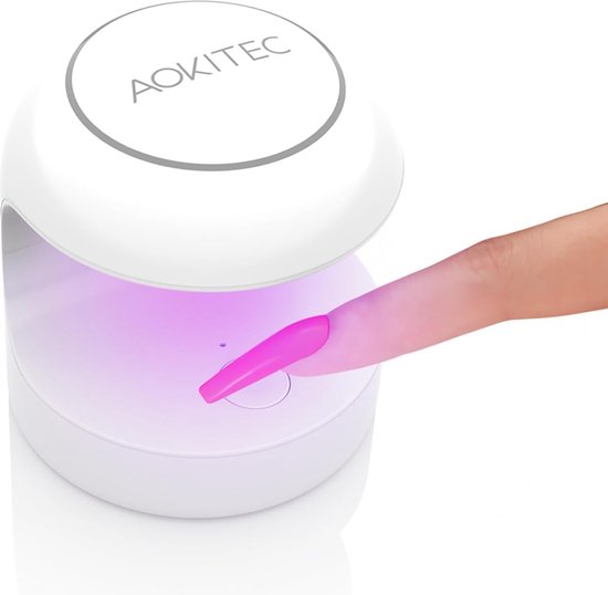 Foto: Tim nagellamp uv lamp voor nagels gellak polygel krachtige uv lamp nageldroger