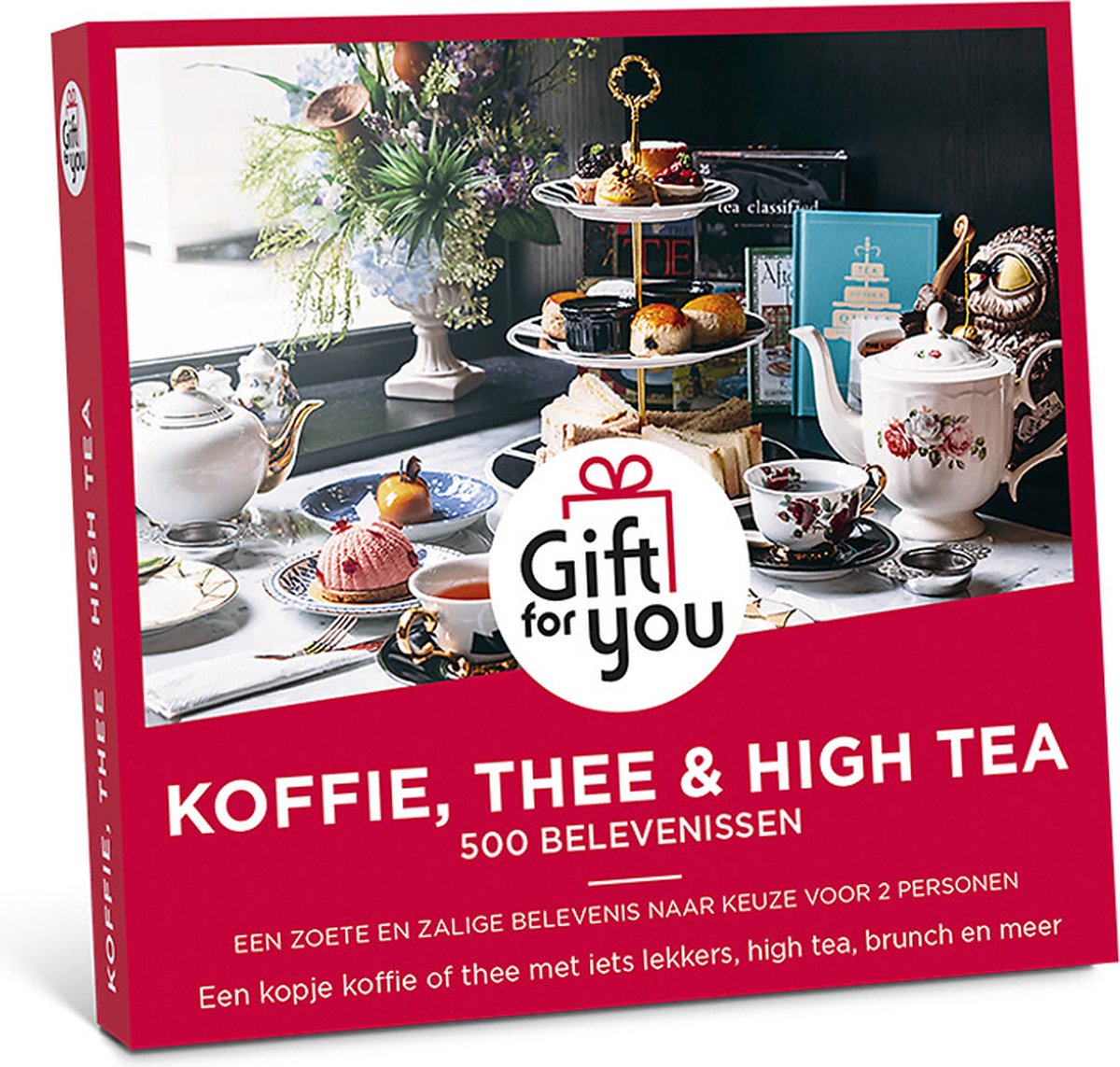 GiftForYou Cadeaubon - Koffie, Thee & High Tea -