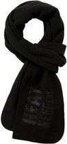 Heatkeeper - Thermo sjaal heren - Fleece - Zwart - One Size - 1-Stuk - Sjaal heren