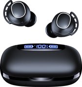 Écouteurs sans fil PrimeSound Sport Pro - Conçus pour les athlètes - 140 heures d'autonomie - Bluetooth 5.3 - Étanchéité IPX5 - Zwart