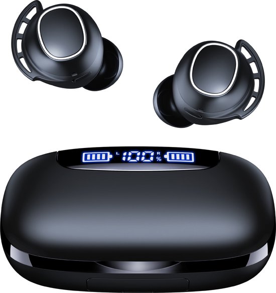 Shokz OpenDots ONE - Open-ear - Clip-on Oortjes - Draadloze Oordopjes Dolby Audio Zwart 0810160666295