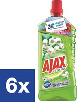 Ajax Lentebloem Allesreiniger - 6 x 1.25 l