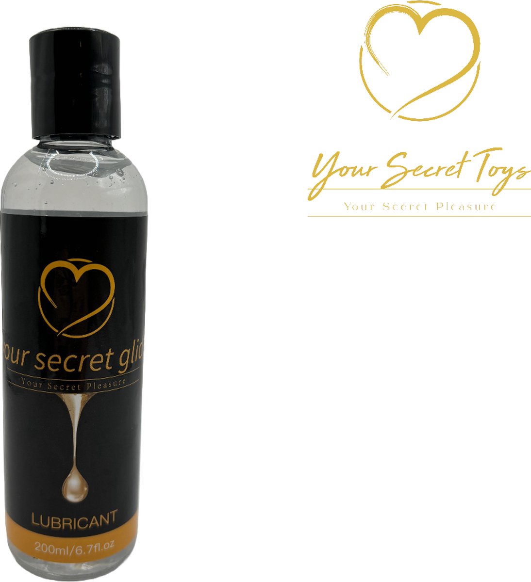 Goedkoopste Your secret glide - Glijmiddel - Glijmiddel op waterbasis - 200ML - massage