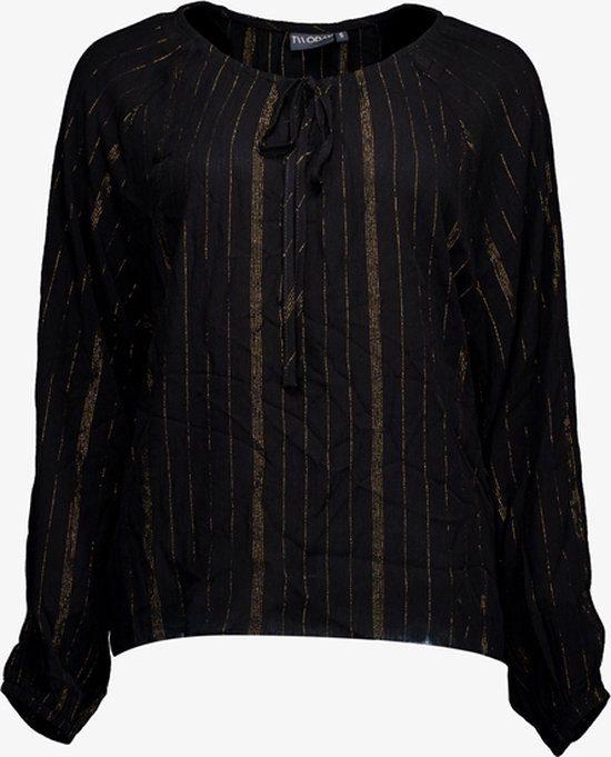 TwoDay dames blouse met goudkleurig details