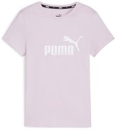 PUMA ESS Logo Tee G FALSE T-shirt - Grape Mist