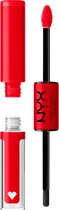 NYX PMU 800897207359 brillant à lèvres 3,4 ml SHLP17 Rebel In Red