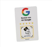 Tophandelswaar Google Review Kaart - NFC Connect - Draadloos Gemak - Verbeter Online Reputatie - Directe Feedback