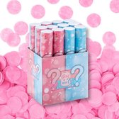 Party Confetti Shooters - Partyshooter - Partyshooter - Feest Shooter - Professionele Party Popper - Confetti Kanon - Carnaval - Festival - Rookkanon - Boy or Girl Party - Geboorte Baby - Babyshower - Meisje