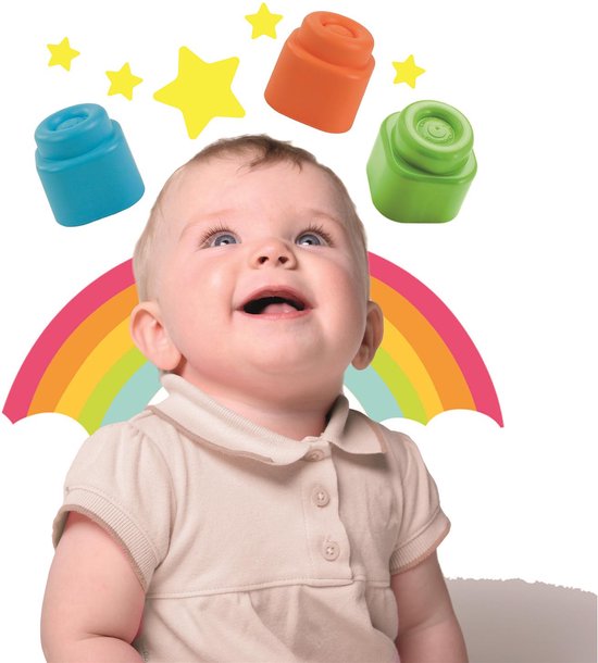 Clementoni Soft Clemmy - Stapelblokken - Baby Blokken - 20 Zachte Speelblokken - 6-36 maanden van Clementoni — afbeelding 2
