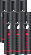 Schwarzkopf Taft Haarspray “Power 5” 6 x 250ml - Voordeelverpakking